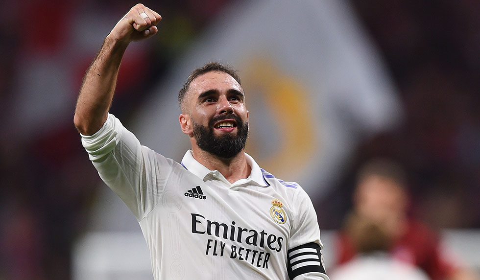 عودة داني كارفاخال لتعزيز صفوف ريال مدريد